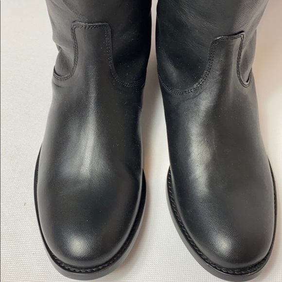 Frye Melissa black button back zip boots 5.5 - Picture 4 of 6